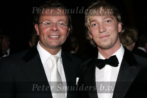 Amsterdam 8 december 2005
VIP avond miljonairs fair in Rai.
Chris Luken met een vriend