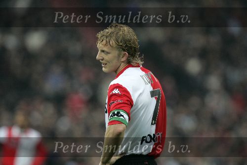 Rotterdam, 11 December 2005 Kompetiewedstrijd seizoen 2005/2006
Feyenoord-PSV, eindstand 1-0
Dirk Kuyt