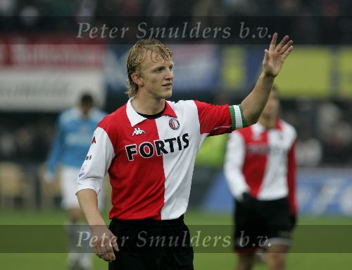 Rotterdam, 11 December 2005 Kompetiewedstrijd seizoen 2005/2006
Feyenoord-PSV, eindstand 1-0
Dirk Kuyt