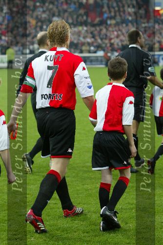 Rotterdam, 11 December 2005 Kompetiewedstrijd seizoen 2005/2006
Feyenoord-PSV, eindstand 1-0
Dirk Kuyt