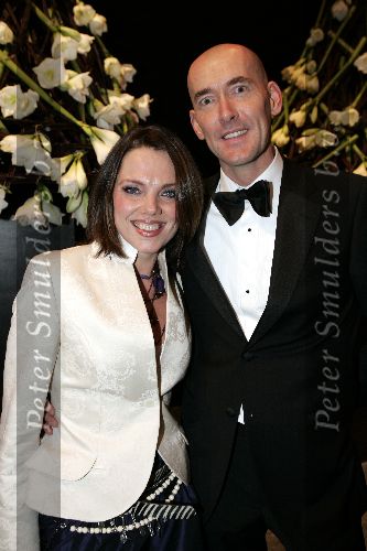 Amsterdam 8 december 2005
VIP avond miljonairs fair in Rai.
Esther Duller met nieuwe vriend