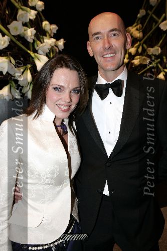 Amsterdam 8 december 2005
VIP avond miljonairs fair in Rai.
Esther Duller met nieuwe vriend