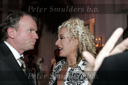 Amsterdam 19 december 2005
Kerstborrel Princess in het amstel hotel.
Evert santegoeds en Karin Bloemen