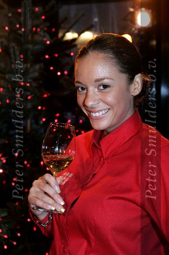 Amsterdam 12 december 2005
Kerstdiner bij de kersentuin met bn ers van Talpa in keuken en bediening.  Fajah Lourens