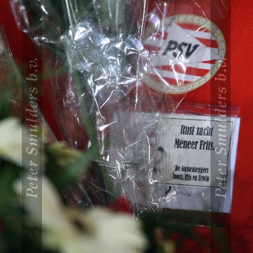 Wedstrijd om de KNVB-beker ( Gatorade Cup seizoen 2005/2006 ) PSV-FC Twente, eindstand 2-0
De stoel van Dhr. Frits Philips in het PSV Stadion
© Foto Bart Bel