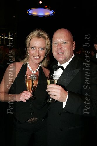 Amsterdam 8 december 2005
VIP avond miljonairs fair in Rai.
Gaston Starreveld met vrouw
