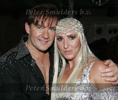 de Kwakel 23 december 2005
Kerstborrel Gerard Joling.
Gerard met Nederlandse Cher