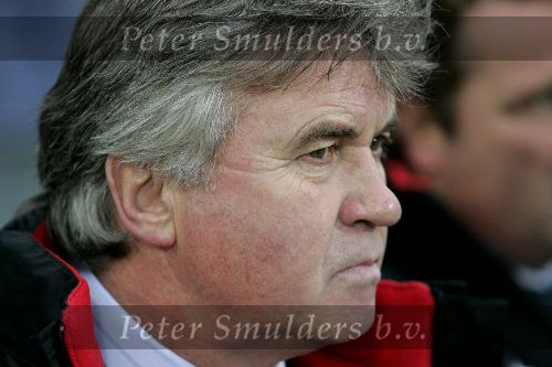 Rotterdam, 11 December 2005 Kompetiewedstrijd seizoen 2005/2006
Feyenoord-PSV, eindstand 1-0
Guus Hiddink