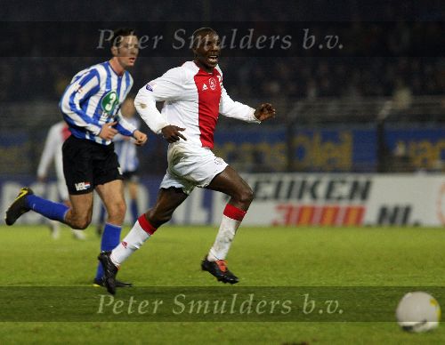 Eindhoven, 22 December 2005
Bekerwedstrijd 1/8 finale voor de Gatorade-Cup Seizoen 2005/2006. FC Eindhoven-AJAX, eindstand 1-6
Hatem Trabelsi