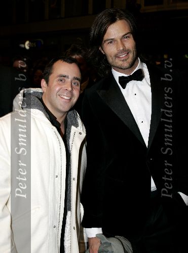 Amsterdam 13 december 2005
Premiere King Kong in Tuschinsky .
Horrace Cohen en Arie Boomsma