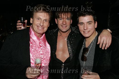 de Kwakel 23 december 2005
Kerstborrel Gerard Joling.
Henny Huisman met Gerard en Jan Smit