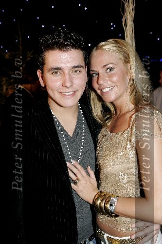 de Kwakel 23 december 2005
Kerstborrel Gerard Joling.
Jan Smit met Ellemieke Vermolen