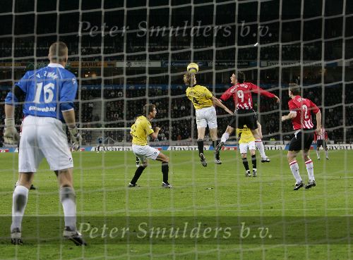 Eindhoven, 3 December 2005 
Kompetitiewedstrijd Seizoen 2005/2006 
PSV-NAC, eindstand 3-0
Jan Vennegoor of Hesselink
Foto gemaakt door Junior Smulders