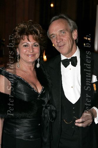 Arnhem 26 november 2005
Gala Ronnie Tober foundation.
Jan Willem v Vollenhoven en Christine Kroonenberg