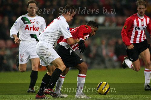 Eindhoven, 20 December 2005
Wedstrijd om de KNVB-beker ( Gatorade Cup seizoen 2005/2006 ) PSV-FC Twente, eindstand 2-0
Jefferson Farfan
© Foto Bart Bel
