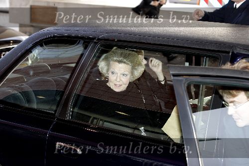 Amsterdam 7 december 2005
Uitreiking prins Claus prijs in het ij muziek theater.
Koningin Beatrix