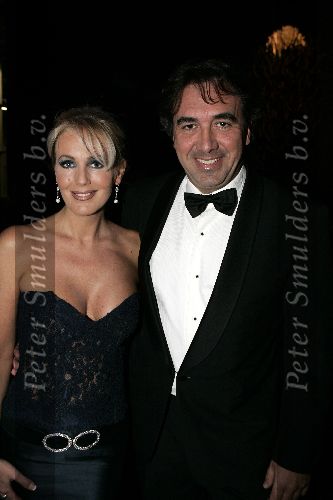 Amsterdam 8 december 2005
VIP avond miljonairs fair in Rai.
Mandy huydts  met nieuwe vriend Nick Kouwenhoven