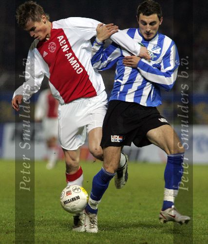 Eindhoven, 22 December 2005
Bekerwedstrijd 1/8 finale voor de Gatorade-Cup Seizoen 2005/2006. FC Eindhoven-AJAX, eindstand 1-6
Markus Rosenberg