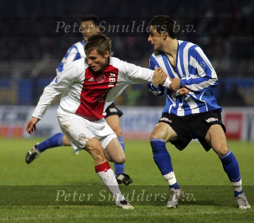 Eindhoven, 22 December 2005
Bekerwedstrijd 1/8 finale voor de Gatorade-Cup Seizoen 2005/2006. FC Eindhoven-AJAX, eindstand 1-6
Markus Rosenberg