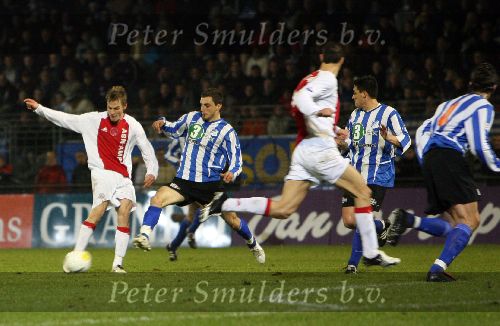 Eindhoven, 22 December 2005
Bekerwedstrijd 1/8 finale voor de Gatorade-Cup Seizoen 2005/2006. FC Eindhoven-AJAX, eindstand 1-6
Markus Rosenberg