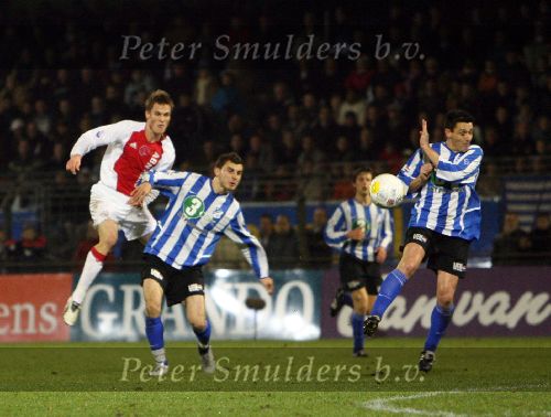 Eindhoven, 22 December 2005
Bekerwedstrijd 1/8 finale voor de Gatorade-Cup Seizoen 2005/2006. FC Eindhoven-AJAX, eindstand 1-6
Markus Rosenberg