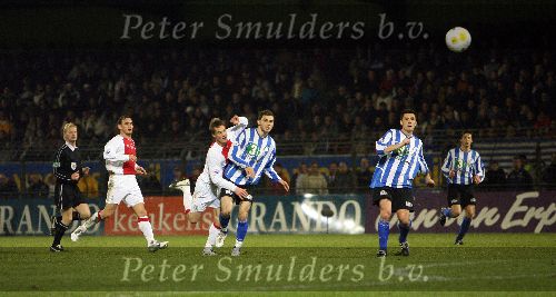 Eindhoven, 22 December 2005
Bekerwedstrijd 1/8 finale voor de Gatorade-Cup Seizoen 2005/2006. FC Eindhoven-AJAX, eindstand 1-6
Markus Rosenberg