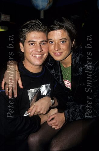 Amsterdam, 25 November 1994
Martijn Krabbe met zijn latere vrouw Armanda Krabbe
© Foto Peter Smulders BV