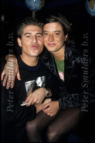 Amsterdam, 25 November 1994
Martijn Krabbe met zijn latere vrouw Armanda Krabbe
© Foto Peter Smulders BV
