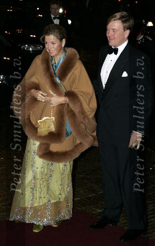 Den Haag 17 november 2005
Regeringsdiner met Prinses Maxima en Prins Willem Alexander