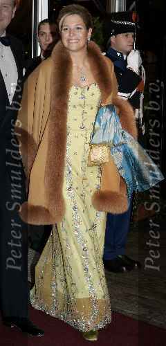 Den Haag 17 november 2005
Regeringsdiner met Prinses Maxima