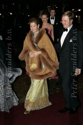 Den Haag 17 november 2005
Regeringsdiner met Prinses Maxima en Prins Willem Alexander