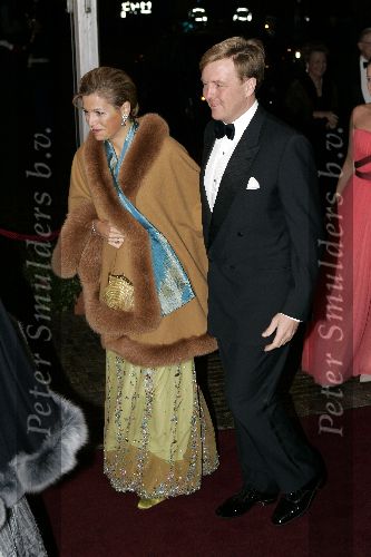 Den Haag 17 november 2005
Regeringsdiner met Prinses Maxima en Prins Willem Alexander