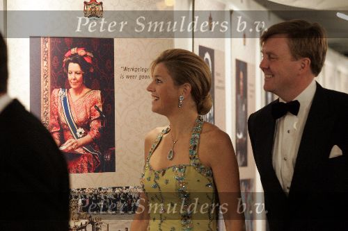 Den Haag 17 november 2005
Regeringsdiner met Prinses Maxima en Prins Willem Alexander