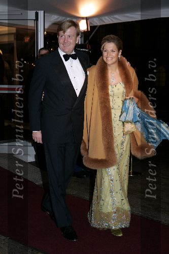 Den Haag 17 november 2005
Regeringsdiner met Prinses Maxima en Prins Willem Alexander