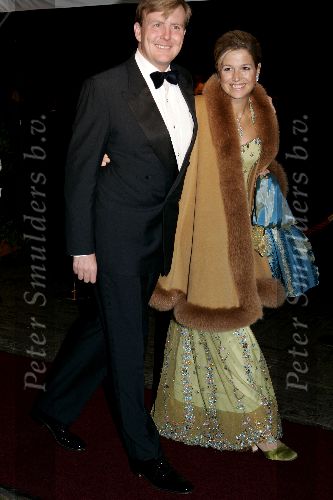 Den Haag 17 november 2005
Regeringsdiner met Prinses Maxima en Prins Willem Alexander
