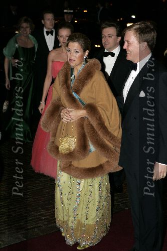 Den Haag 17 november 2005
Regeringsdiner met Prinses Maxima en Prins Willem Alexander