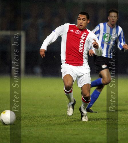 Eindhoven, 22 December 2005
Bekerwedstrijd 1/8 finale voor de Gatorade-Cup Seizoen 2005/2006. FC Eindhoven-AJAX, eindstand 1-6
Nigel de Jong