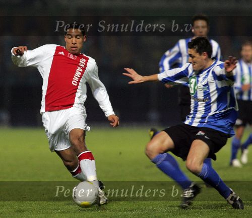 Eindhoven, 22 December 2005
Bekerwedstrijd 1/8 finale voor de Gatorade-Cup Seizoen 2005/2006. FC Eindhoven-AJAX, eindstand 1-6
Nigel de Jong