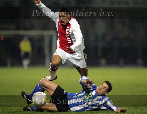 Eindhoven, 22 December 2005
Bekerwedstrijd 1/8 finale voor de Gatorade-Cup Seizoen 2005/2006. FC Eindhoven-AJAX, eindstand 1-6
Nigel de Jong