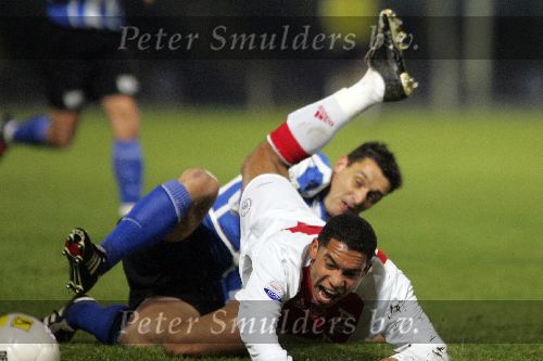 Eindhoven, 22 December 2005
Bekerwedstrijd 1/8 finale voor de Gatorade-Cup Seizoen 2005/2006. FC Eindhoven-AJAX, eindstand 1-6
Nigel de Jong