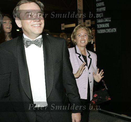 Amsterdam 8 december 2005
VIP avond miljonairs fair in Rai. 
Nina Brink