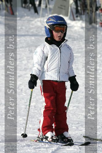 Oberlech 27 december 2005
Linda de Mol met Julian en Noah op ski vkantie