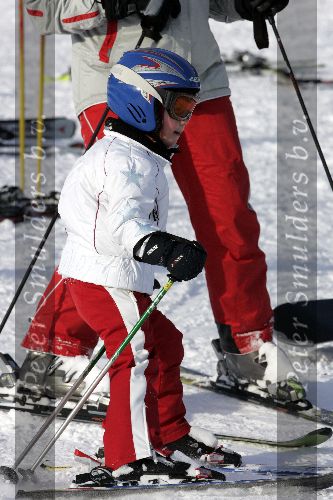 Oberlech 27 december 2005
Linda de Mol met Julian en Noah op ski vkantie