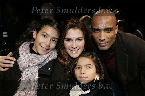 Zeist 7 december 2005
Premiere de Griezelbus.
Quinty trustfull Orlando Trustfull met kinderen