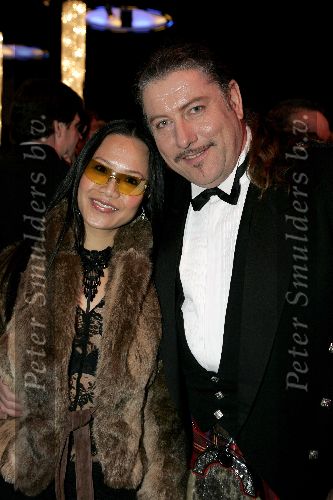 Amsterdam 8 december 2005
VIP avond miljonairs fair in Rai.
Paolo de Graaf met vrouw