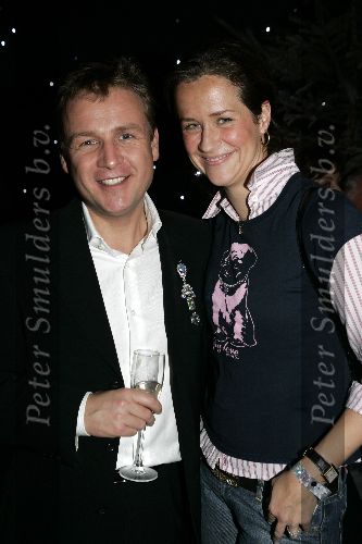 de Kwakel 23 december 2005
Kerstborrel Gerard Joling.
Mike Dobbinga en Paulien Huizinga