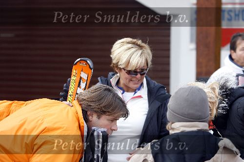 Serfaus 29 december 2005
Peter Gallas en Caroline Tensen skien in Serfaus met