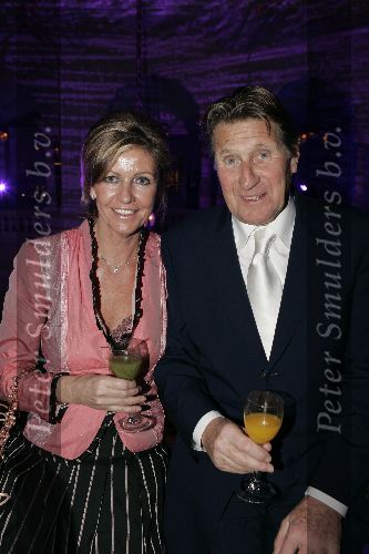 Amsterdam 19 december 2005
Kerstborrel Princess in het amstel hotel.
Peter Post met vrouw