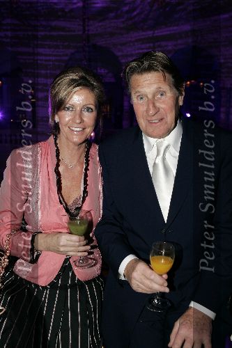 Amsterdam 19 december 2005
Kerstborrel Princess in het amstel hotel.
Peter Post met vrouw