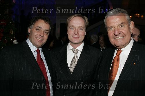 Amsterdam 19 december 2005
Kerst borrel Princess in amstel hotel.
Prins Carlos   Aad ouborg en Jaap Rost Onnes
Peter Smulders bv